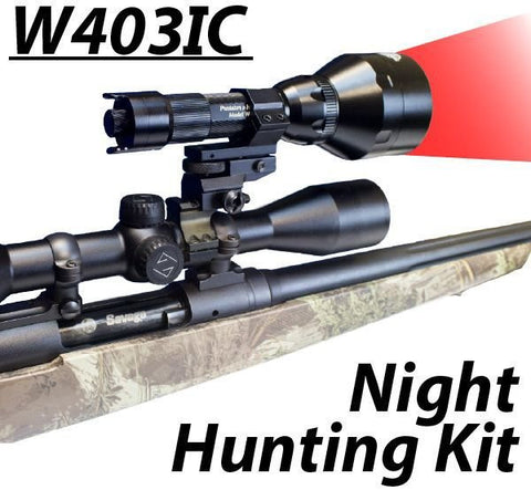 Wicked Lights W403IC Night Hunting kit RED