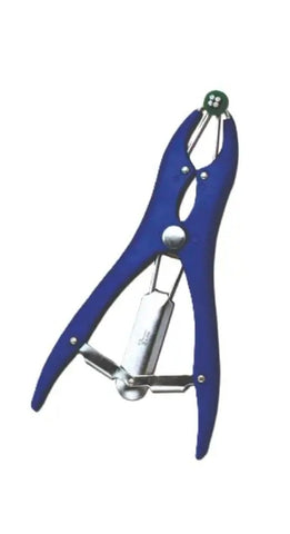 Castration band tool for Clicky-Sticks and Zebpro reel band replacement