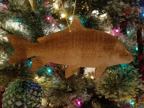 Boondock Outdoors Buffalo Fish ornament
