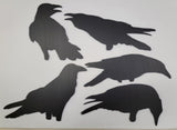 Boondock Outdoors Boondocker Flat Flocker crow silhouette decoy 5 pack