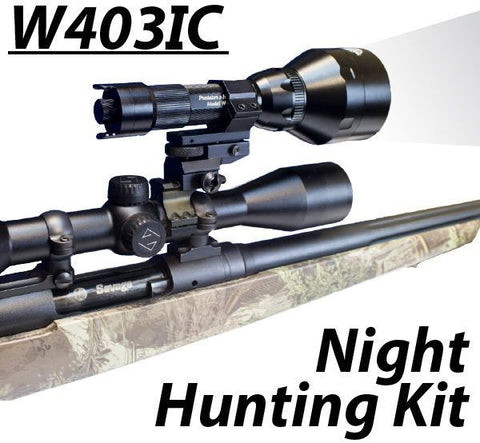 Wicked Lights W403IC Night Hunting kit WHITE