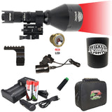 WICKED LIGHTS® W404IC RED NIGHT HUNTING KIT FOR COYOTE, HOG, PREDATOR
